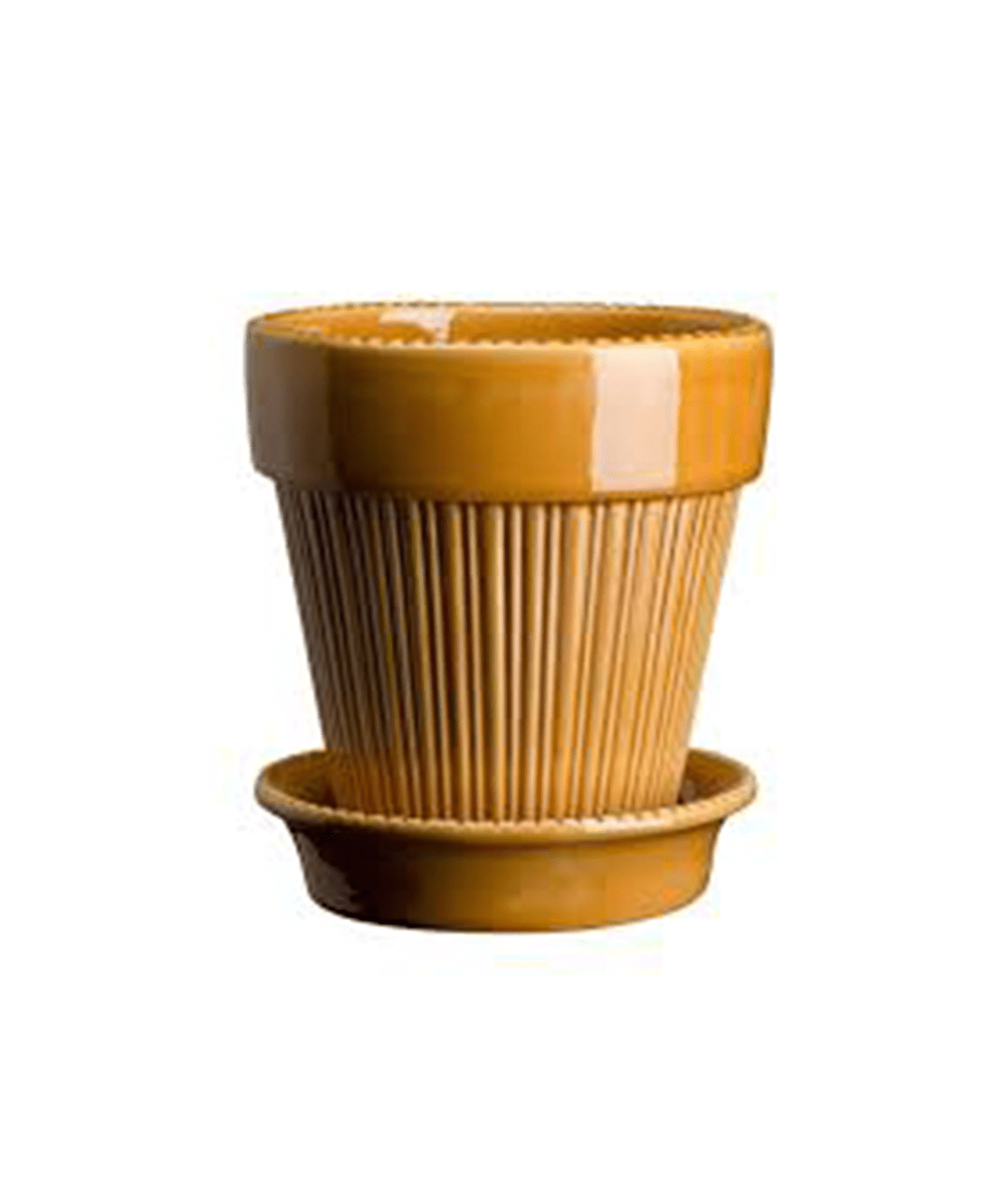 Bergs Potter Simona Amber Yellow Pot - Faire Living