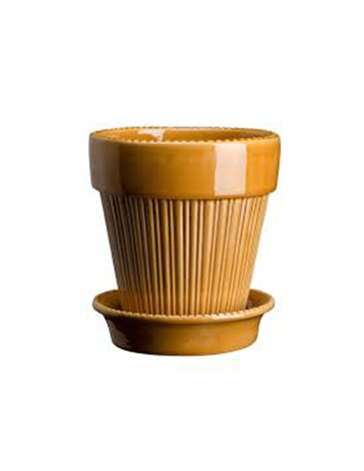 Bergs Potter Simona Amber Yellow Pot - Faire Living
