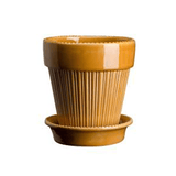 Bergs Potter Simona Amber Yellow Pot - Faire Living