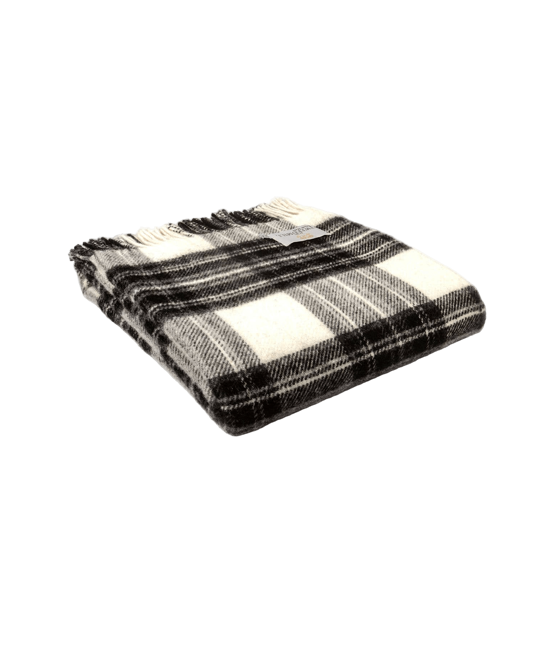 Grey Dress Stewart Pure Wool Throw - Faire Living