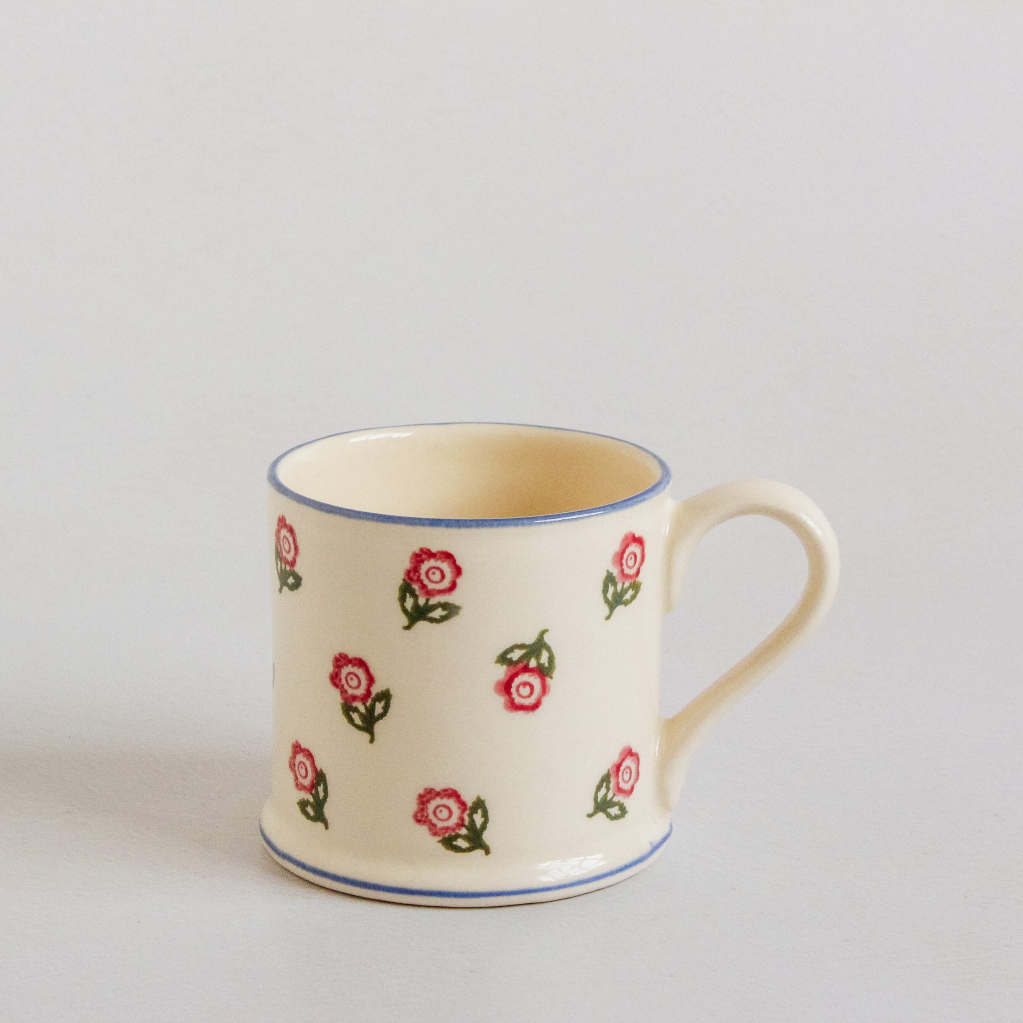 Brixton Pottery Scattered Rose Mug - Faire Living