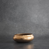 Brass Hammered Snack Bowls