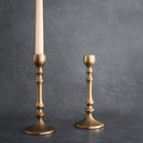 Belsana Aged Bronze Candlestick