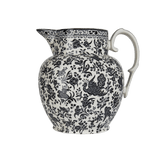 Black Regal Peacock Large Etruscan Jug - Faire Living