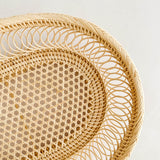 Cambodian Oval Caned Basket