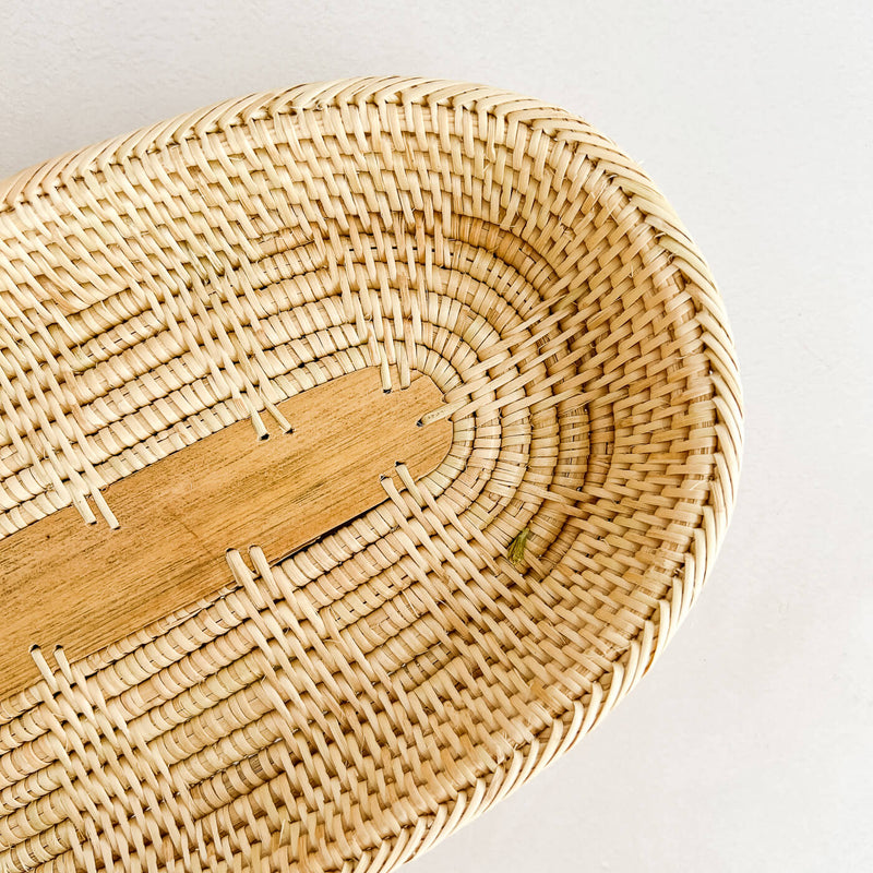 Cambodian Handwoven Baguette Tray