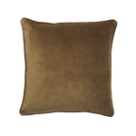 Cotton Velvet Cover Caramel - Faire Living
