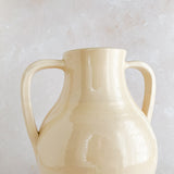 Florero Terracotta Vase with Handles made in Spain