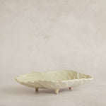 Marumitsu Poterie Porcelain Footed Cloud Serving Plate