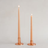Copper Taper Candlesticks