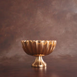 Copper Scallped Vases