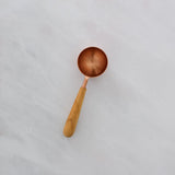 Copper & Wood Scoop