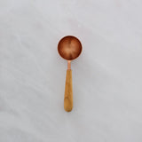 Copper & Wood Scoop