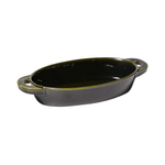 Green Oval Gratin Baking Dish - Faire Living