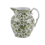 Green Regal Peacock Large Etruscan Jug - Faire Living