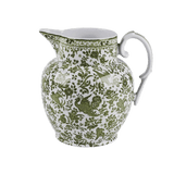 Green Regal Peacock Large Etruscan Jug - Faire Living