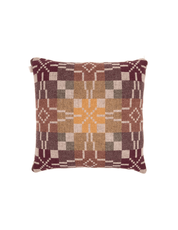Vintage Star Welsh Wool Cushion Cover in Moor - Faire Living