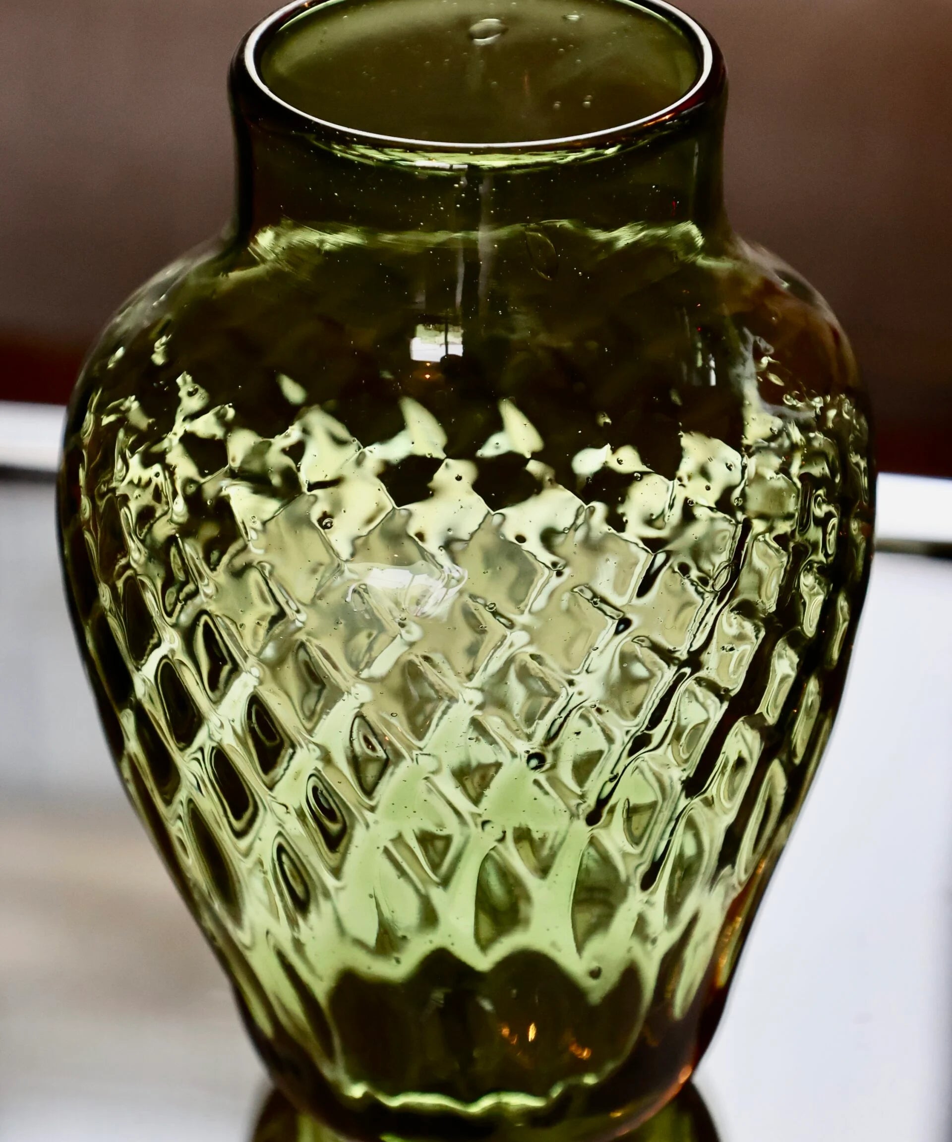 Dolia Mouth Blown Recycled Glass Vase - Faire Living