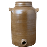 Poterie Renault Salt Glazed Oil Jar with Spout - Faire Living