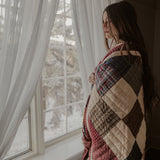 Cabin Patchwork Organic Cotton Quilt - Faire Living