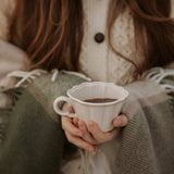 59"x72" Olive Block Check Pure Scottish Wool Throw - Faire Living