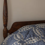 Wedding Ring Patchwork Organic Cotton Quilt - Faire Living