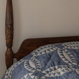 Wedding Ring Patchwork Organic Cotton Quilt - Faire Living