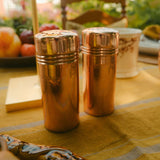 Copper Salt & Pepper Shakers