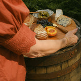 Cherry Round Handcrafted Cutting Board