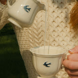 Sparrow Porcelain Creamer