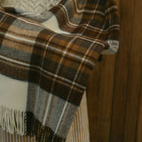 Merino Lambwool Stewart Tartan Throw