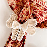 Colombian Handwoven Bow Napkin Rings