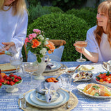 White Dandelion Porcelain Snack Bowl - Faire Living