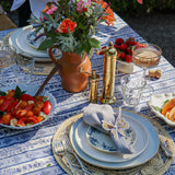 Audrey Blue Floral Dessert Plate