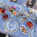 Audrey Blue Floral Dessert Plate