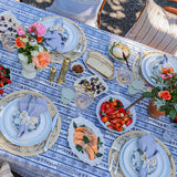 Manoir Cream Scalloped Japanese Stoneware Platter