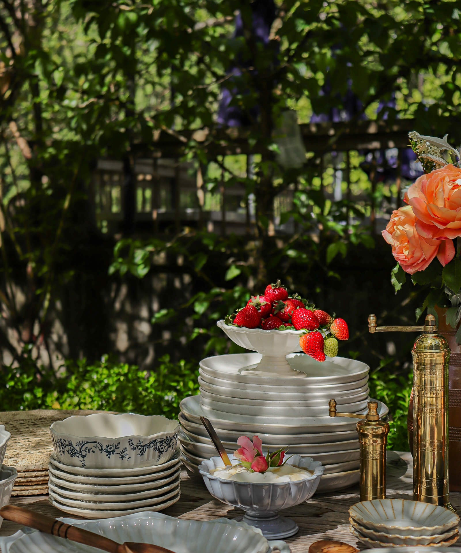 Alexander Greek Brass Salt Mill - Faire Living