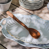 Wild Olive Wood Ring Handle Spoon