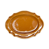 Amber Japanese Pottery Scalloped Serving Platter - Faire Living