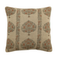 22x22 Mour Linen Blockprint Cushion Cover - Faire Living