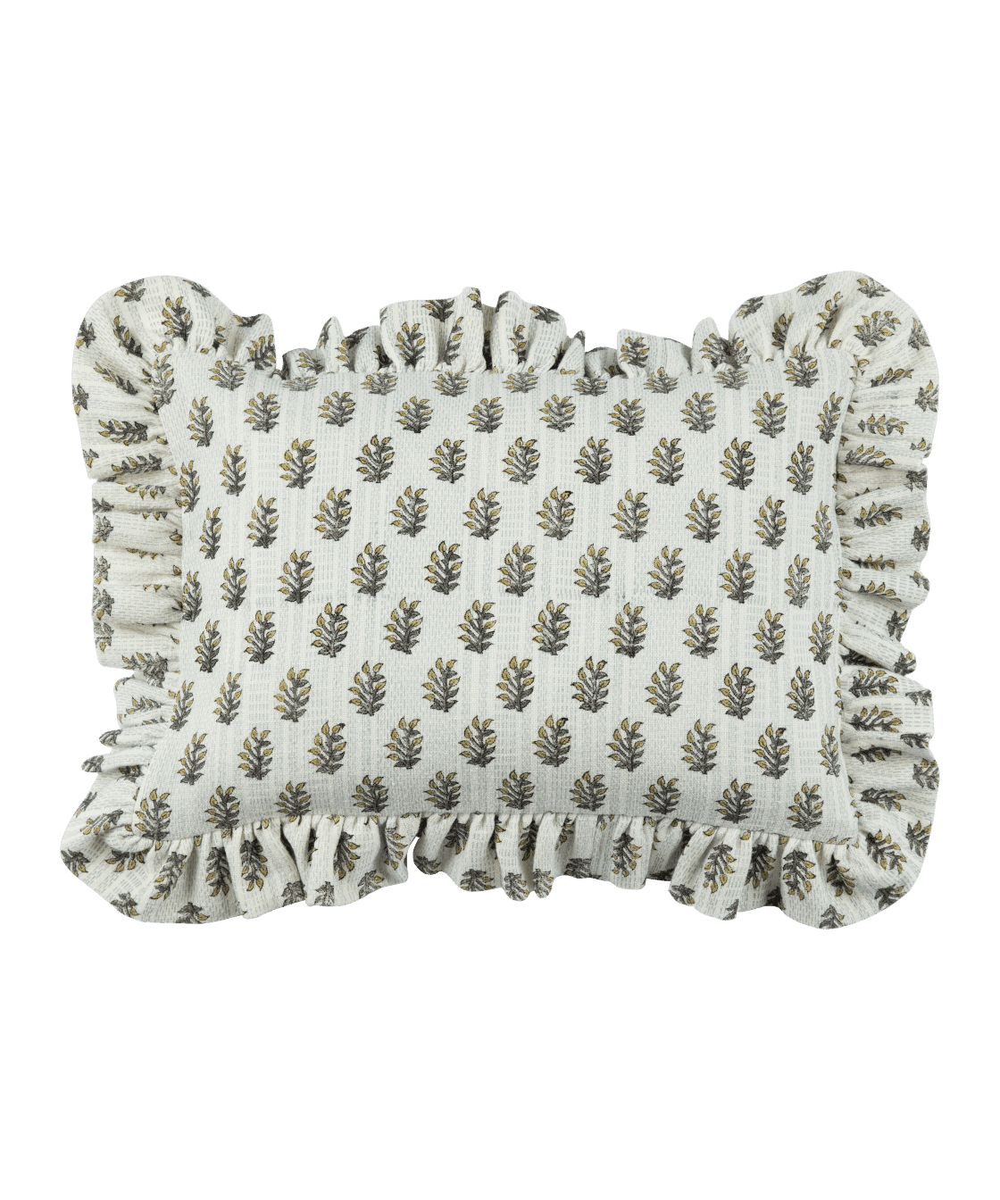 22x22 Trulli Linen Blockprint Pillow - Faire Living