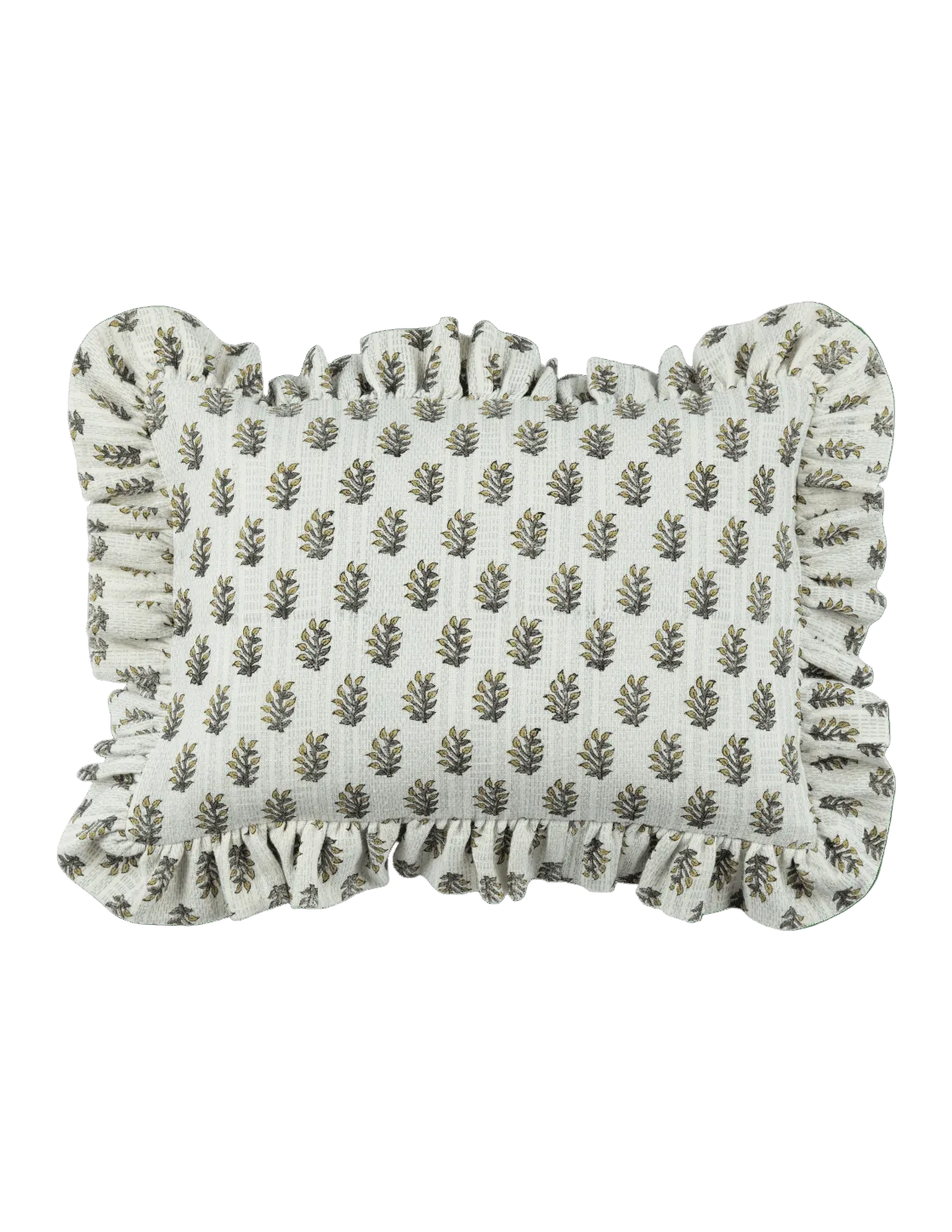 22x22 Trulli Linen Blockprint Pillow - Faire Living