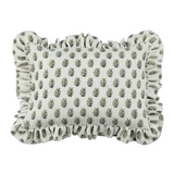 22x22 Trulli Linen Blockprint Pillow - Faire Living