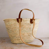 Danielle French Market Palm Basket