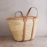 Sylvie French Market Palm Basket