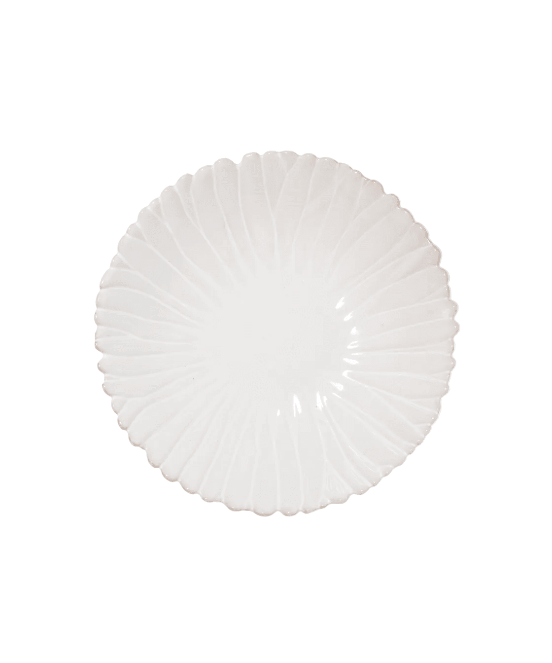 Girasole Grey Floral Serving Bowl - Faire Living