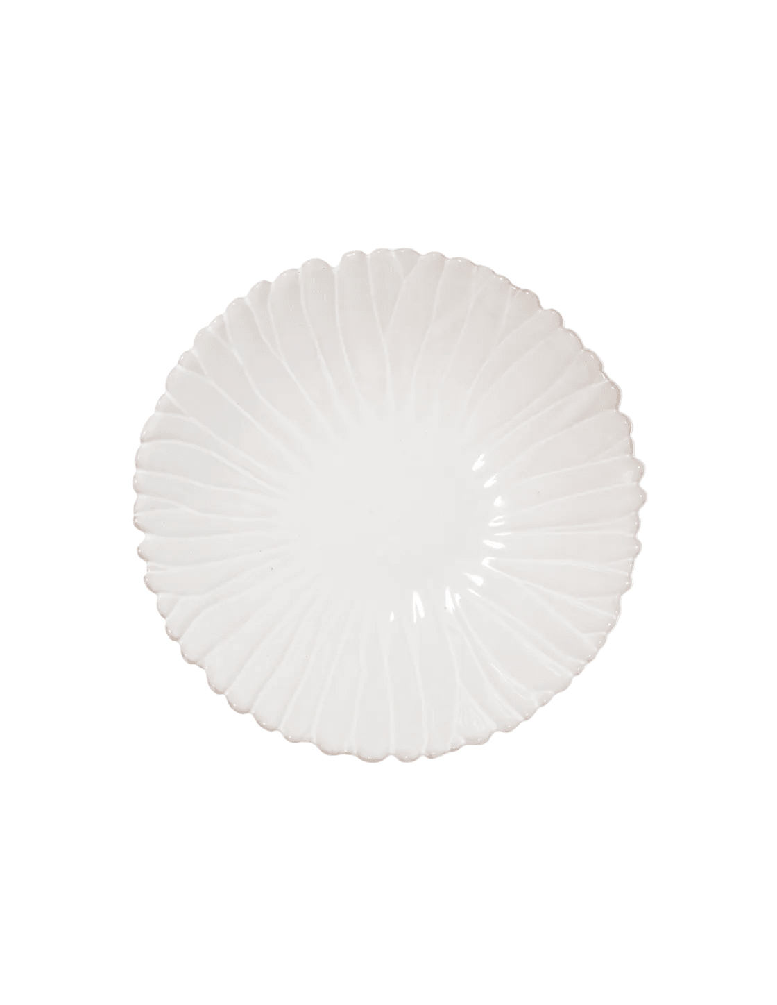 Girasole Grey Floral Serving Bowl - Faire Living