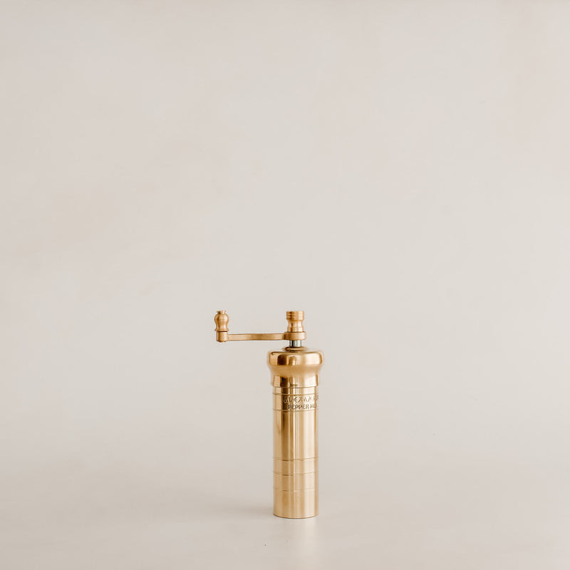 Alexander Handcrafted Brass Pepper Mill - 9 - Simplified Notions