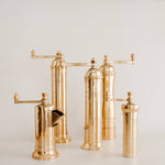 Alexander Greek Brass Spice and Salt Mills by Athena