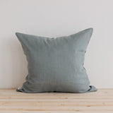 20x20 European Linen Cushion in Green Milieu